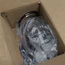 Hair Dryer Holder Countertop, Acrylic Hair Dryer Stand with Stainless Steel Base, Spiral Blow Dryer Holder Hair Tool Organizer for Bathroom, Vanity, Salon, Home