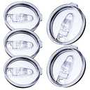 5 PCS 30 oz tumbler lid, Slide Spill Proof Cup Cover For 14 oz Coffee Mug and 35 oz travel mug, 32 ounce swig Tumbler lid replacement - Inside diameter 3.7 to 3.74 inches,BPA Free