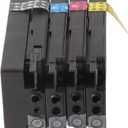 Jonlaki Printer Ink Fluent Printing Smart Chip Practical BK C M Y Ink for OfficeJet Pro 8210 Printer Set