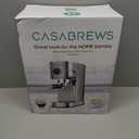 CASABREWS 5418 PRO Espresso Machine 20 Bar, Upgraded Espresso Maker with Powerful Steam Milk Frother, Stainless Steel Coffee Machine with Fast Heating System for Cappuccino, Latte, Silver