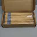 50 Pairs Bamboo Chopsticks Disposable | Separated | Reusable | Dishwasher Safe- 9.45in