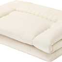 MORIRIN Japanese Futon Floor Mattress, Firm-Core SHIKIBUTON, Made in Japan, Twin XL