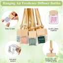 30 Pcs Christmas Team Gifts Bulk for Staff Appreciation Small Thank You Empty Hanging Car Air Freshener Diffuser Together Everyone Achieves More Gifts for Employee Nurse Teachers Coworker