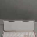 Wireless Keyboard and Mouse Combo - Full Size Slim Thin Wireless Keyboard Mouse with Numeric Keypad 2.4G Stable Connection Adjustable DPI - Rose Gold & White