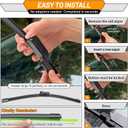 OEM Windshield Wiper Blade Replacement for GMC Terrain Chevy Equinox 2010-2017 Original Equipment Wiper Blade Set- 24+17+13 (Set of 3)