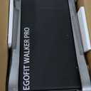 Egofit Walker Pro/Plus Smallest Under Desk Treadmill Walking Pad, Small & Compact Walking Treadmill with Fixed 5% Incline to Fit Desk Perfectly and Home & Office with APP & Remote Control