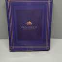 RoyalHouse Bamboo Cheese Board and Knife Set with Magnetic Holder - Serving Tray for Crackers, Meat, and Liquor - Anniversary and Wedding Gift