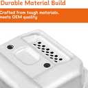 MS180 Exhaust Muffler Kit for For STIHL 017, 018, MS170, MS180 Chainsaws - Replaces OEM 1130 140 0600, 1130 145 2900, Includes Muffler Gasket, Cover, Bolts, Nuts