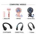 14 x USB C Fan Charger Cable for JISULIFE Handheld Mini Fa-n, Aluan, WiHoo, KIDEE, ZEEFO,FrSara,CIVPOWER Neck Fa-n, HomeLifairy, SWEETFULL Replacement Personal Portable Fan Type-C Charging Power Cord (5FT)