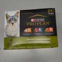 Purina Pro Plan Adult Weight Management Variety Pack Entrees in Gravy Wet Cat Food 3 Ounce (Pack of 24) BBD: Apr  2027