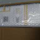 No Drill No Tools Blackout Cellular Shades Cordless Easy Install Honeycomb Blinds Thermal Insulated Noise Reduction Blinds for Indoor Windows,Light Filtering-White,35" W x 64" H