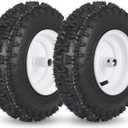 13x4.10-6 Snowblower Tire, Ariens 07101238, 13" x4.10-6 Snow Blower Tubeless Tire and Assemblies