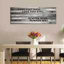 DZL Art A71841 Wall Art Love You Still Large Wall Art Canvas (Ready To Hang) For Master Bedroom Wall Decor bathroom decor, 44"L x 16"W