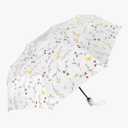 Cuby UV Sun Umbrella Compact Folding Umbrella lightweight Portable Manual Travel Umbrella for Rainproof & 99% UV Protection with Black Anti-UV Coating
