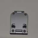 Nulaxy Dual Folding Cell Phone Stand, Fully Adjustable Foldable Desktop Phone Holder Cradle Dock Compatible with iPhone 17 16 15 14 13 12 11 Pro Max Xs Xr X 8, Nintendo Switch, All Phones - Gray