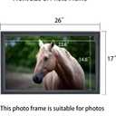 15x24 inch Picture Frame Solid Wood 15x24 Photo Frame 15x24 Poster Frame (A23B1524)