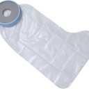 Cast Covers for Shower Leg, Leg Cast Cover for Showering, Cast Cover, Wound Cover Protector Watertight Reusable Shower Leg Cast Sleeve Bag for Half Leg (Adult N-2104)