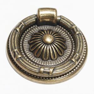 2 Inch Vintage Cup Pull Ring Drawer Pulls,Cabinet Handles for Furniture, Dresser, Cabinet Hardware (Antique Bronze, 10 Pack)