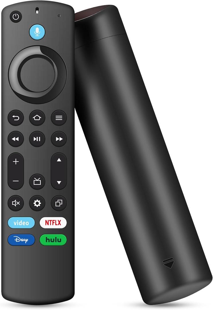 Replacement Remote Control for Fire AMZ Smart TV Stick(2nd/3rd Gen),TV Cube,TVs Stick 4K/Lite/4K Max, for Smart TV (3rd Gen), and for Insignia/Toshiba Smart TVs