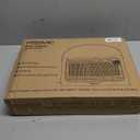 YISSVIC 20W Indoor Bug Zapper Electric Fruit Flies Traps for Indoors Mosquito Zapper Electric Moth Gnat Fly Zapper Extra 2 Bulbs for Home Kitchen Dining Living Room,(White)