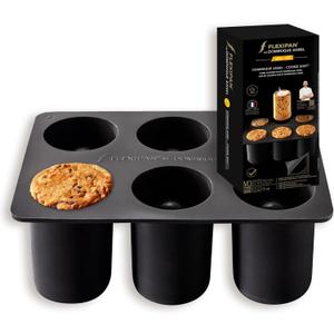 Silpat Flexipan 6 Cookies Shots Mold - By Dominique Ansel