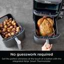 Ninja DoubleStack XL Smart Air Fryer, 2-Basket, 10 QT, 6-in-1, DoubleStack Technology Cooks 4 Foods at Once, Space Saving Design, Air Fry, Broil, Bake SL451, 10.0 Qt
