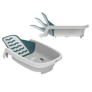 The First Years 4-in-1 Reclining Baby Bathtub Grows-with-Baby Adjustable Bath Seat Multi-Position Backrest for Newborn, Infant & Toddler Use Ages 024 Months