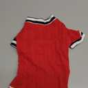 Dog Sweater Knitted Puppy Sweater Winter Christmas Pet Clothes for Small Dogs XS Cat Apparel (Medium, Red)