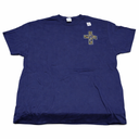 Hunting Fishing Cross Camo Faith Christian Fisherman Hunter T-Shirt Size XL