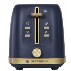 Westbend Timeless Toaster Sllate Blue - 2 Slice