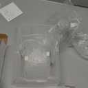 Anglelife 2 Set Large Acrylic Risers, 8 Pcs Rectangular Clear Acrylic Display Stand, Display Risers Shelf for Retail Desktop Shoe Showcase Jewelry Funko Pop Figures