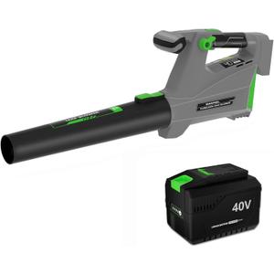 Cordless Leaf Blower with 40V 4.0Ah Battery and Charger for Patio Cleaning,Lawn Care,Snow,Blowing Leaves and Dust