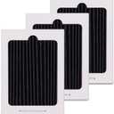 3 Pack Refrigerator Air Filter Replacement for Frigidaire and Electrolux EAFCBF Fridge Replace 242061001, 242047801, 242047804, Effective Filtration with Activated Carbon Filter