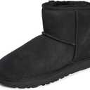 UGG Women's Classic Mini II Boot (7, Black)