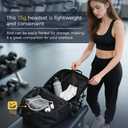 Open Ear Headphones Bluetooth 5.3, Air Conduction Sport Headphones with 12H Playtime, IPX6 Waterproof, Lightweight 20g Painless Wireless Earbuds for Running, Cycling, Workout