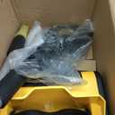 Cordless Snow Shovel Compatible with DeWalt 20V Battery, 12" Electric Snow Blower with 20FT Max Throw & Adjustable Handle & Safety Switch, Snow Thrower for Driveway, Deck, Patio, Steps (NO Battery) (Yellow)