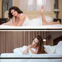 2 x Bed Sheet Holder Straps Fitted Sheet Strap Reliable Mattress Straps Keep Sheets in Place, Elastic Sheet Straps for Firm & Tight Holder for Corners Adjustable Strap for Twin/Full Size Mattress (13FT) (Black)