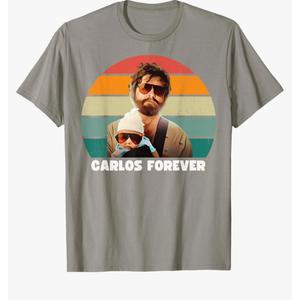 Hangover Movie, Carlos First Name Shirt, Classic Cinema Tee T-Shirt Size M