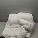 MATBEBY Full Size Mattress Pad - Cooling Breathable Mattress Topper, Quilted Fitted Mattress Protector, Pillow Top Mattress Cover with 8-21" Deep Pocket, Soft, Machine Washable, White, 54x75 Inches