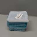 2 Cup Silicone Freezer Trays with Lids, Silicone Soup Freezer Molds - Leakproof, BPA-Free, Stackable, Microwave & Dishwasher Safe, Perfect for Soups, Sauces, Meal Prep, and Baked Goods - 4 Pack (Blue)