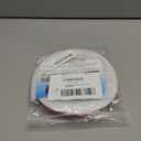 Shower Threshold Water Dam,Self Adhesive Silicone Waterproof Barrier Bathroom and Kitchen Shower Water Stopper Guard for Dry And Wet Separation Caulk Seal Strip Edge Trim(98Inch, White)