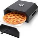Outdoor pizza oven, a convenient pizza oven with a handle for grilling, suitable for use in courtyards and gatherings (pizza)
