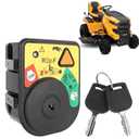 925-06119c 725-04227 Ignition Module Switch with Key Compatible with CC XT1-LT42/46, XT2-LX42, LTX1040/1042KW/1045, TB2246, TB30R, TB42/46, Craftman Lawn Riding Mowers