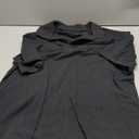 Men's Short Sleeve Solid Stretch Cotton Pique Polo Shirt (X-Large, Black)