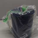 Umbra 1.25 Gallon Mini Waste Can with Removable Swing-Top Lid - Small Garbage Bin for Kitchen, Bathroom, Bedroom, Office - Compact Trash Can Fit Under Tables & Counters - Dark Blue