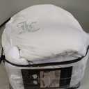 Juicy Couture Angel White Velour King Comforter Set - 3 Piece Luxury Bedding Ensemble