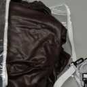 vctops 4 Pieces Waterproof Faux PU Leather Recliner Slipcovers Stretch Soft Sofa Couch Cover Anti-Slip Furniture Protector with Elastic Bottom for Kids Cats Dogs(Dark Coffee,1 Seat)