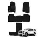 WENNEBIRD Carpet Floor Mats for GMC Yukon 8 Seats 2021-2026, 4Pc