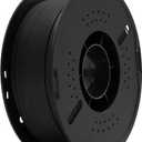 PLA Matte 3D Printer Filament 1.75mm 1KG(2.2lbs), Jucoole, High Precision, Strong Toughness, Odorless, Better Flow, Moisture Proof 3D Printing PLA Matt Filament, for FDM Printers (Black)