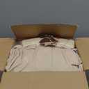 EagleStone 2-in-1 Kids Tent,Large Play Tent with Padded Mat and Lights,Kids Playhouse with 2 Doors & 4 Windows,2 Large Side Pockets,Indoor Outdoor Kid Play Tent for Toddlers,53" x40" x 51" (Double Door White)